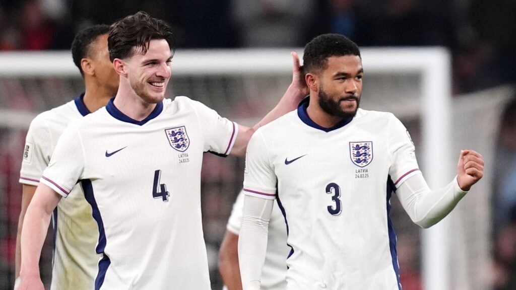 Declan Rice and Reece James make England World Cup Squad 