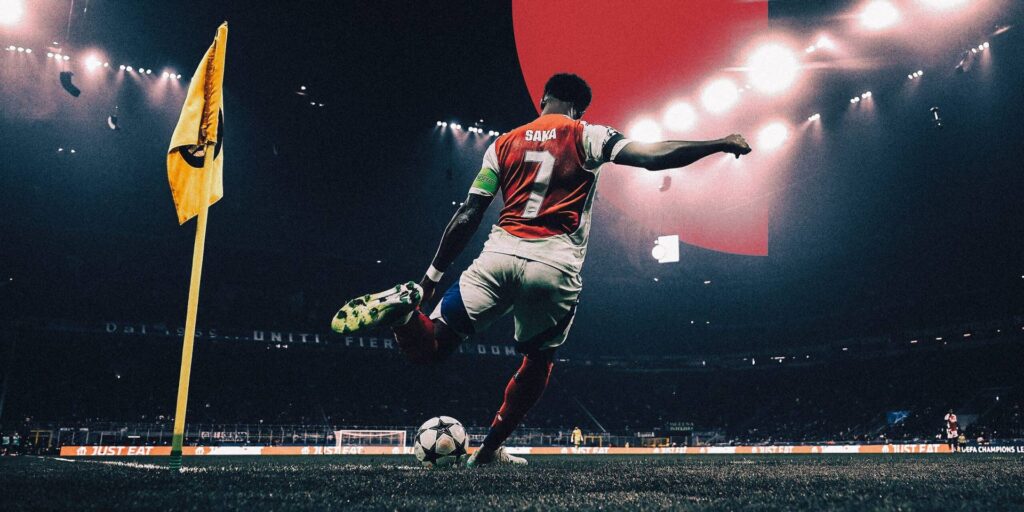 Set-Piece Football: Saka Arsenal Corner