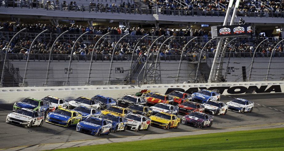 Cars Racing at Daytona