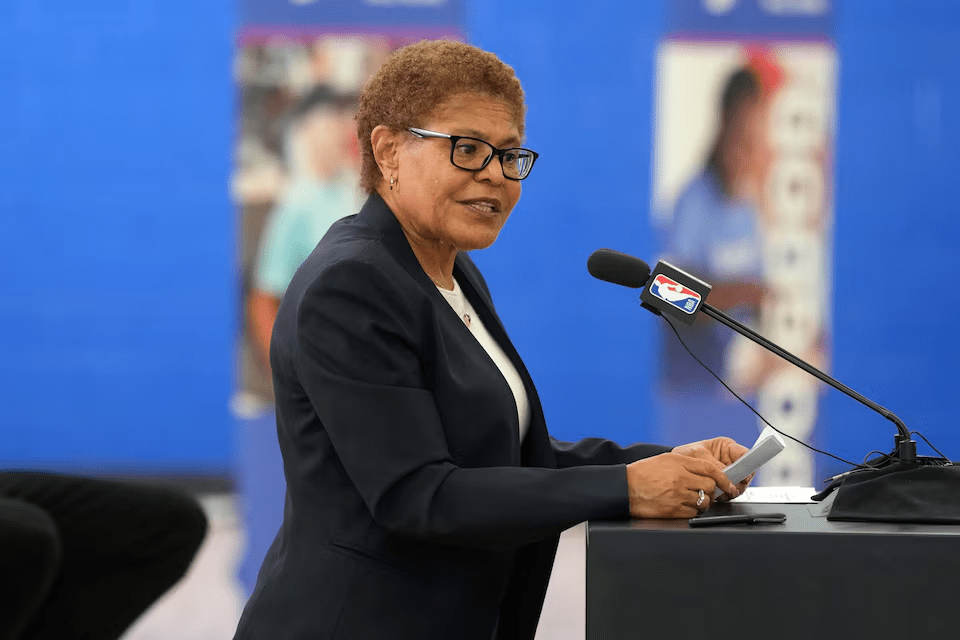 LA Mayor Bass Calls on LA28 Chair Wasserman to Resign Amid Epstein Files Controversy LA Mayor Bass Calls on LA28 Chair Wasserman to Resign Amid Epstein Files Controversy