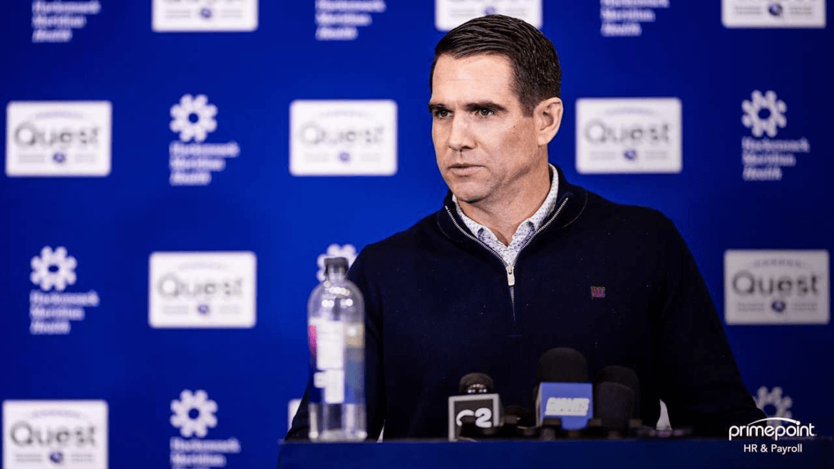 New York Giants general manager, Joe Schoen