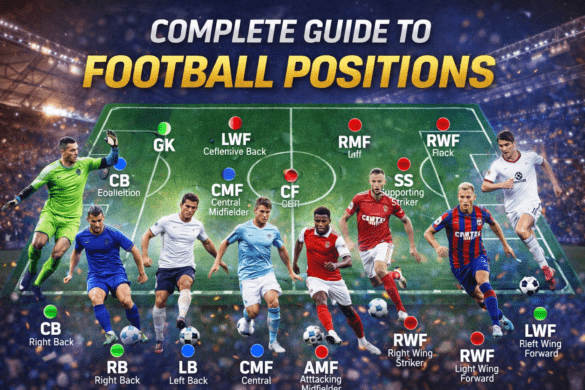 Complete guide to football positions