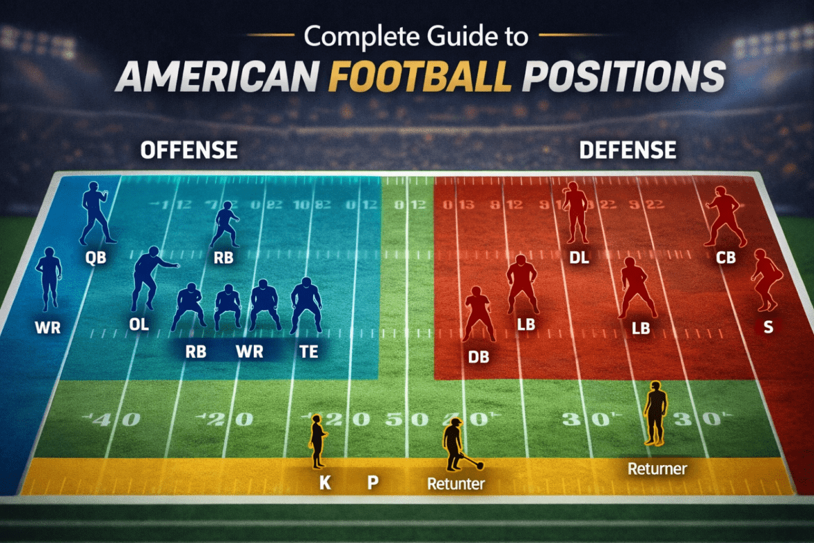 american football positions