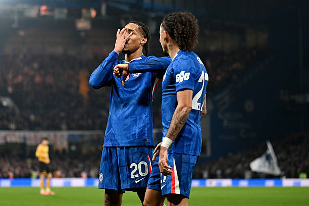 Chelsea player Joao Pedro