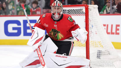 Spencer Knight doing the butterfly technique