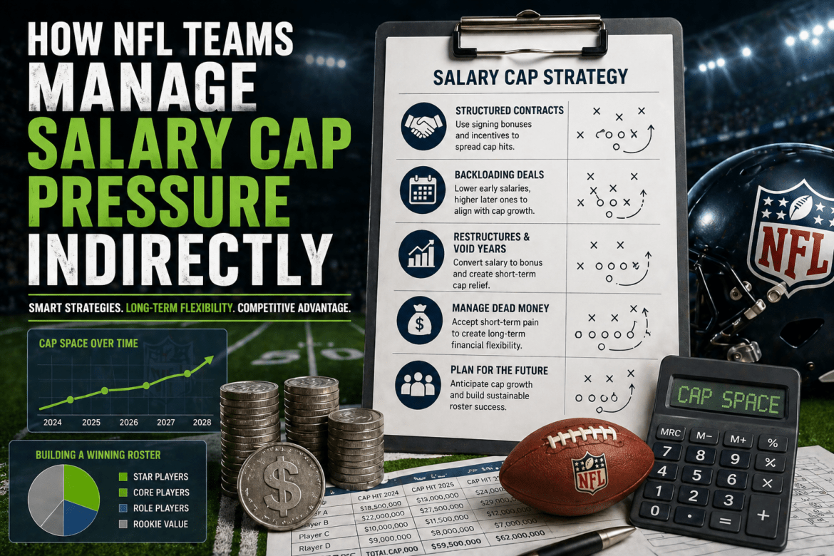 How NFL teams manage salary cap pressure indirectly