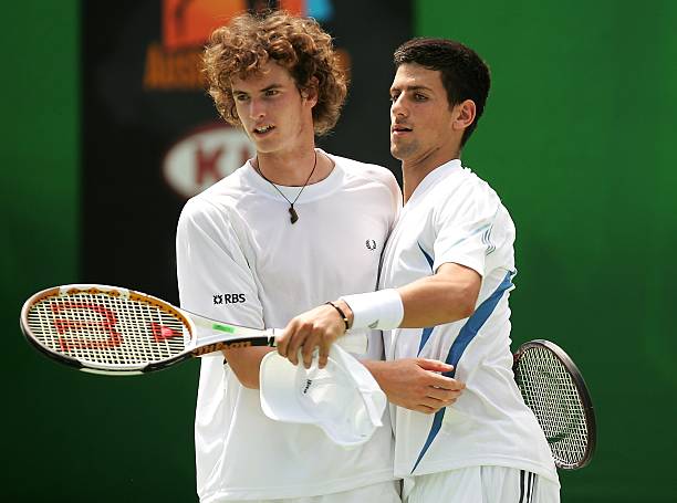 Djokovic and Andy Murray