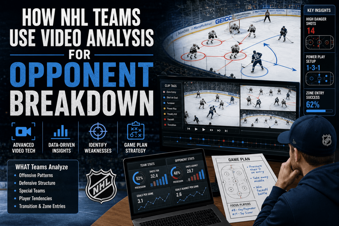 How NHL Teams Use Video Analysis for Opponent Breakdown