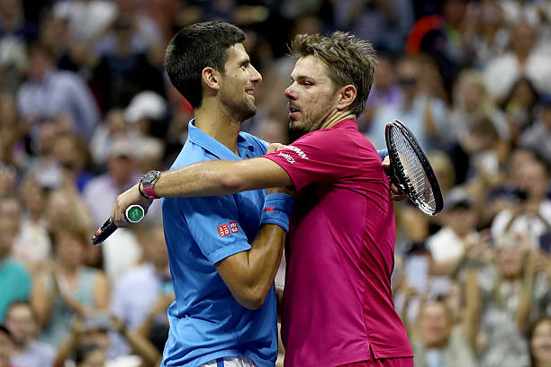 Stan Wawrinka and Djokovic