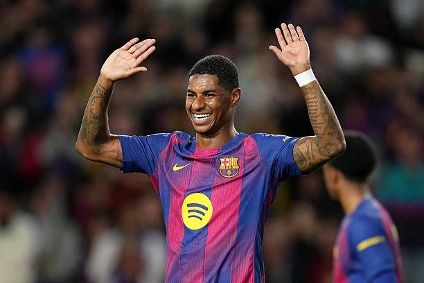 Rashford scores for barcelona