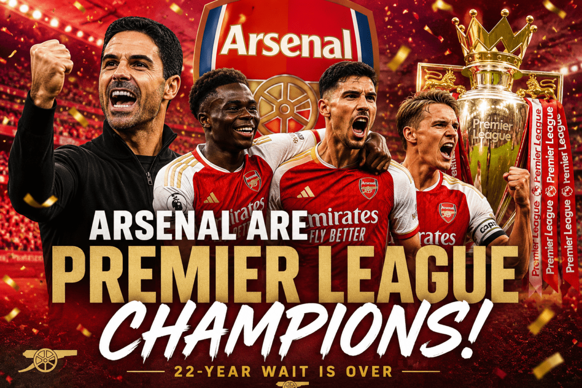 Arsenal are Premier League champions