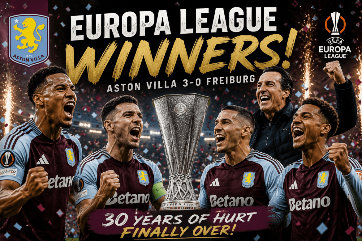 Aston Villa are Europa League winners