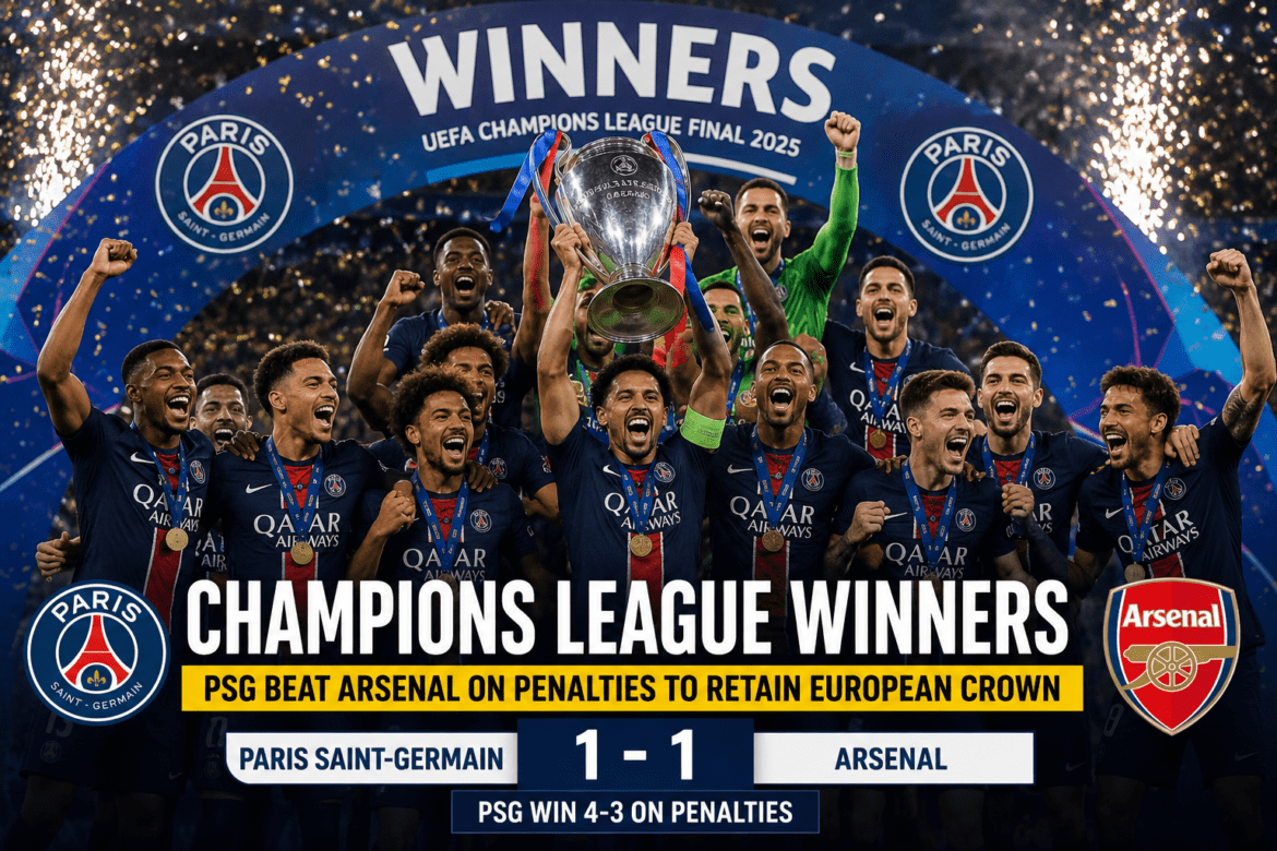 PSG are into Champions League history books