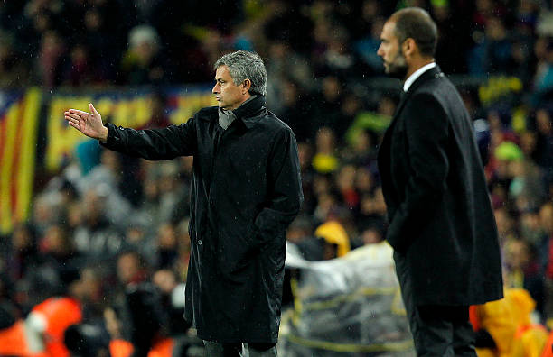 Jose Mourinho and Pep Guardiola