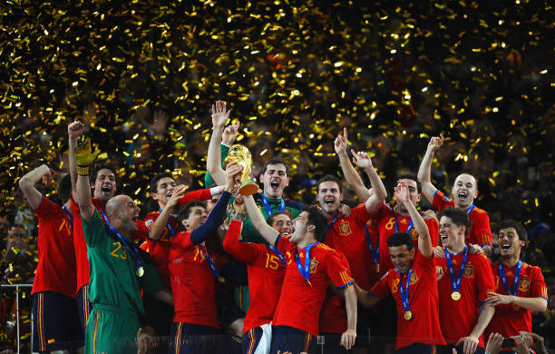 Spain 2010 world cup win